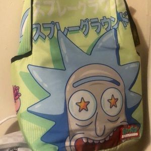 Rick and morty backpack never worn